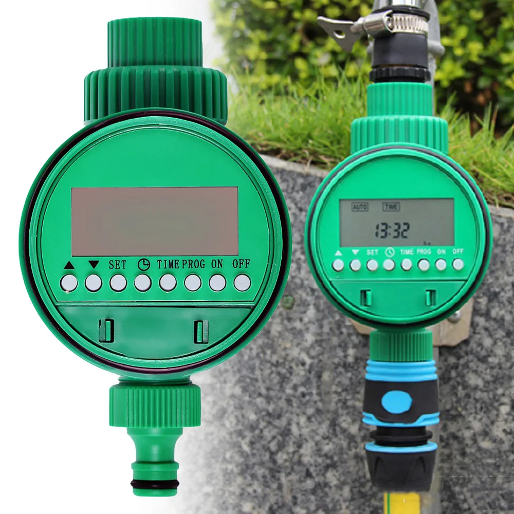 

Garden Watering Timer LCD Display Automatic Electric Digital Irrigation Timer Controller System