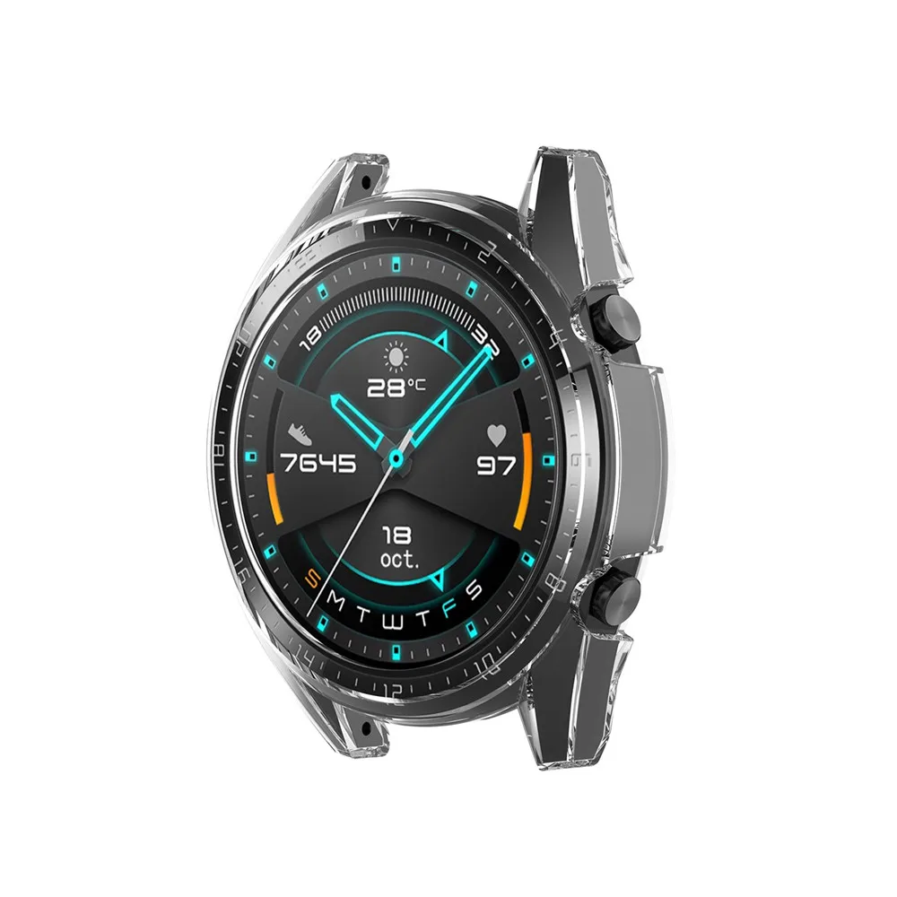 Прозрачный чехол для часов HUAWEI Watch GT /GT 2 42 мм 46 защитный экрана умных с защитой от