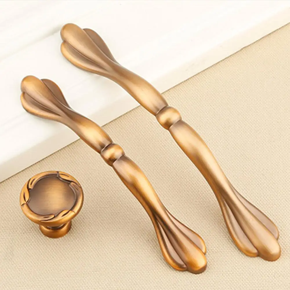 Европейские антикварные ящик ручка двери китайская в винтажном стиле с