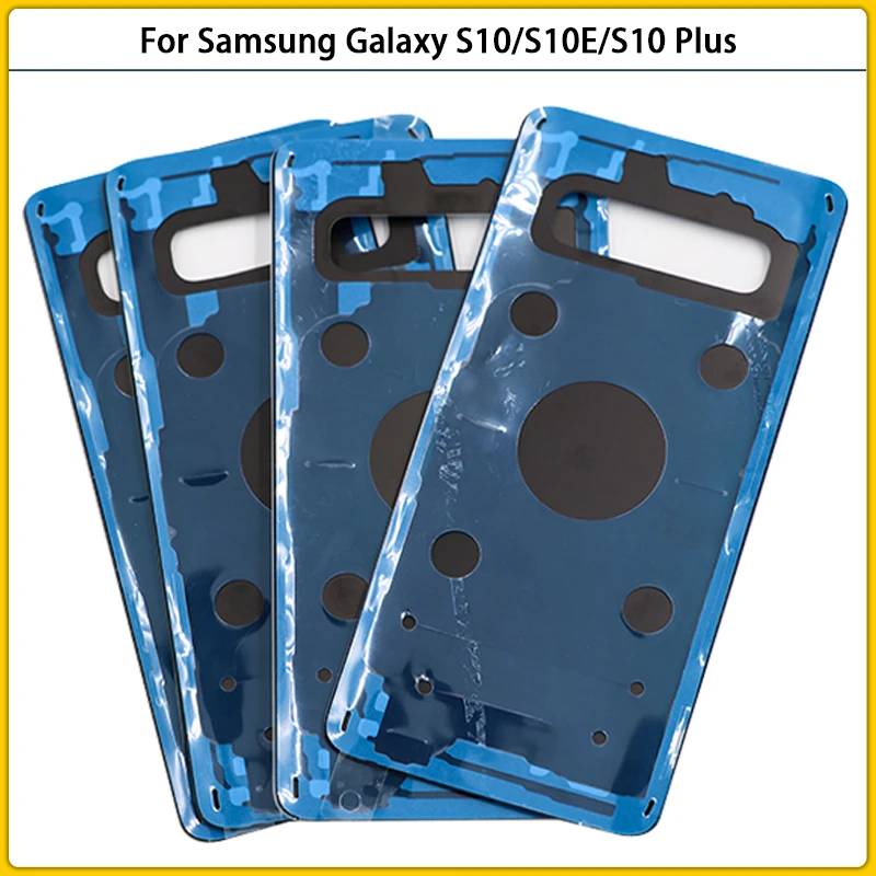 10 шт. новый задний корпус S10 для Samsung Galaxy S10/S10E/S10 Plus G973 G975 Стеклянная Крышка