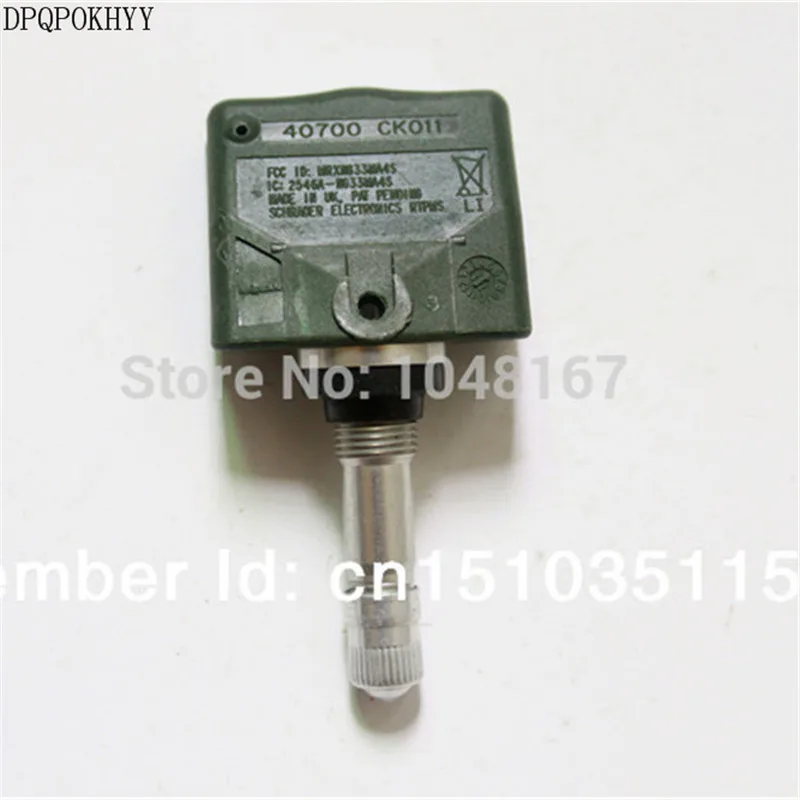 DPQPOKHYY автомобильная система контроля давления в шинах/TPMS датчик давления в шинах 40700-CK011/40700CK011 для Nissan