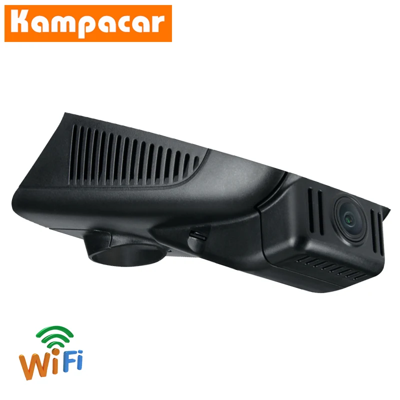 Kampacar Wifi Автомобильные видеорегистраторы Novatek 96658 видеорегистратор для Mercedes Benz C 180 200 W205 GLC 260 E 200L 220 Авто Wifi DVR видеорегистраторы