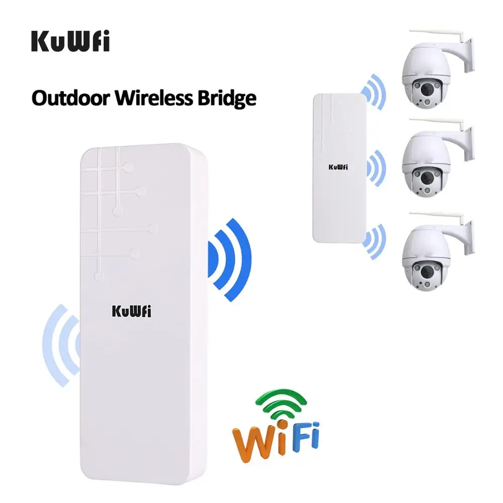 KuWFi Открытый CPE маршрутизатор Wifi расширитель Qualcomm 9531 скорость до 300 Мбит/с