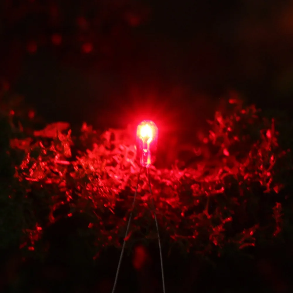 100 шт, толщина 3 мм, 12V Мини зерна пшеницы лампы смешанные Цвет красный/желтый/синий/зеленый/белый MP02