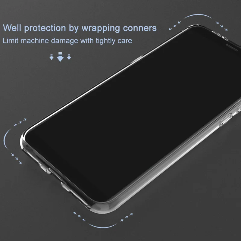 Чехол IMAK Для Asus ROG Phone 2 Высококачественный ТПУ чехол мягкий из для задняя крышка 6