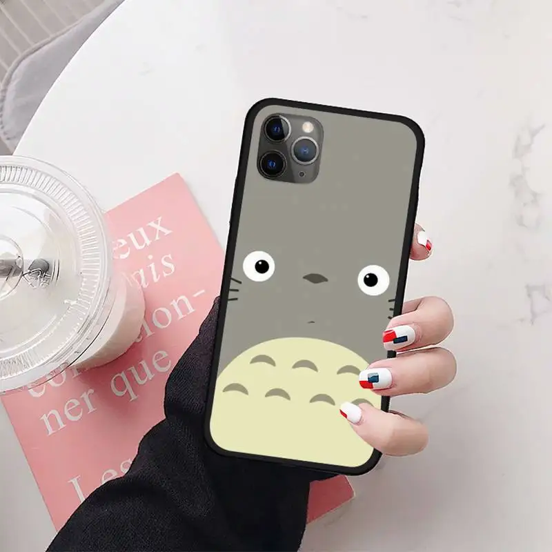 

Cute Totoro Phone Case for iPhone 11 12 mini pro XS MAX 8 7 6 6S Plus X 5S SE 2020 XR