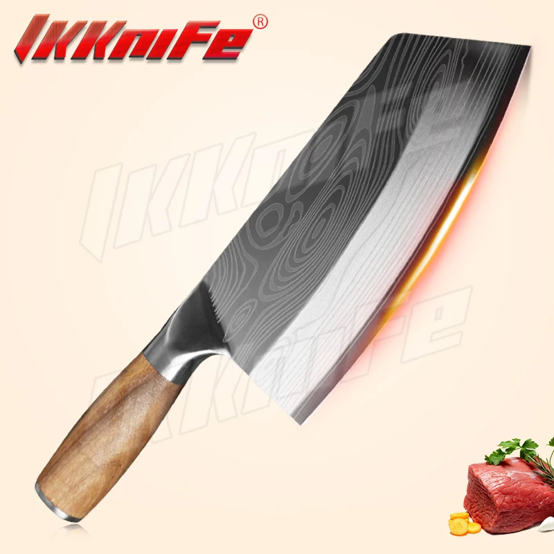 Кухонный нож шеф-повара из дамасской стали 8 дюймов |