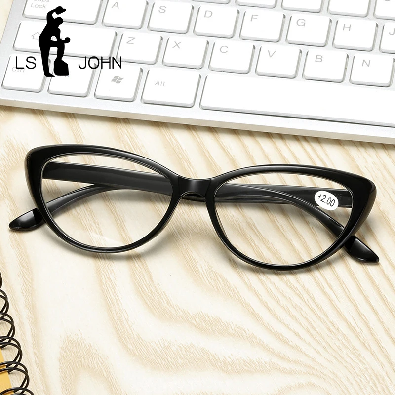 Очки кошачий глаз LS JOHN классические для мужчин и женщин аксессуар чтения при