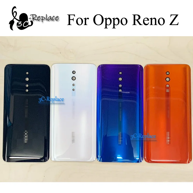 Новый 6 4 дюймов для oppo Рено Z PCDM10 PCDT10 CPH1979 задняя Батарея крышка дверца батарейного