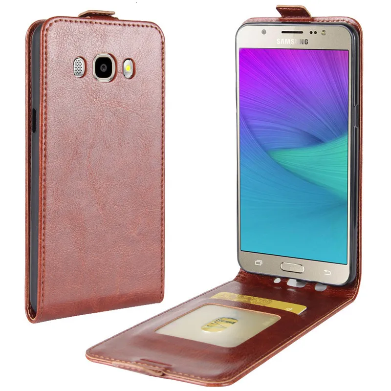 Флип чехол КРЫШКА ДЛЯ samsung Galaxy J5 J510 J510F J510G J510Y J510M 6 J5108 SM-J510F роскошный Вертикальный