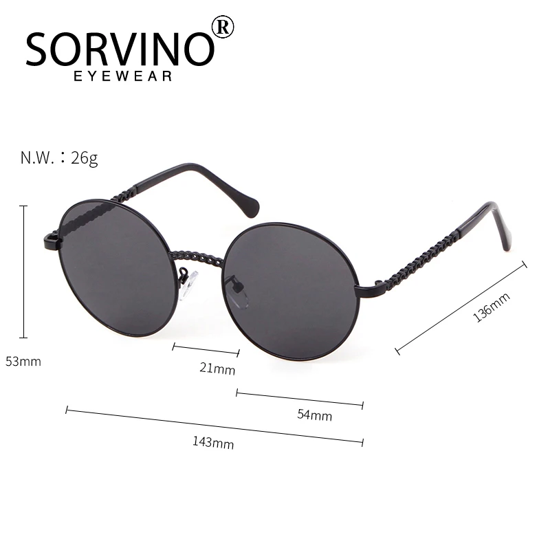 SORVINO винтажные Оттенки для женщин большие овальные солнцезащитные очки мужские
