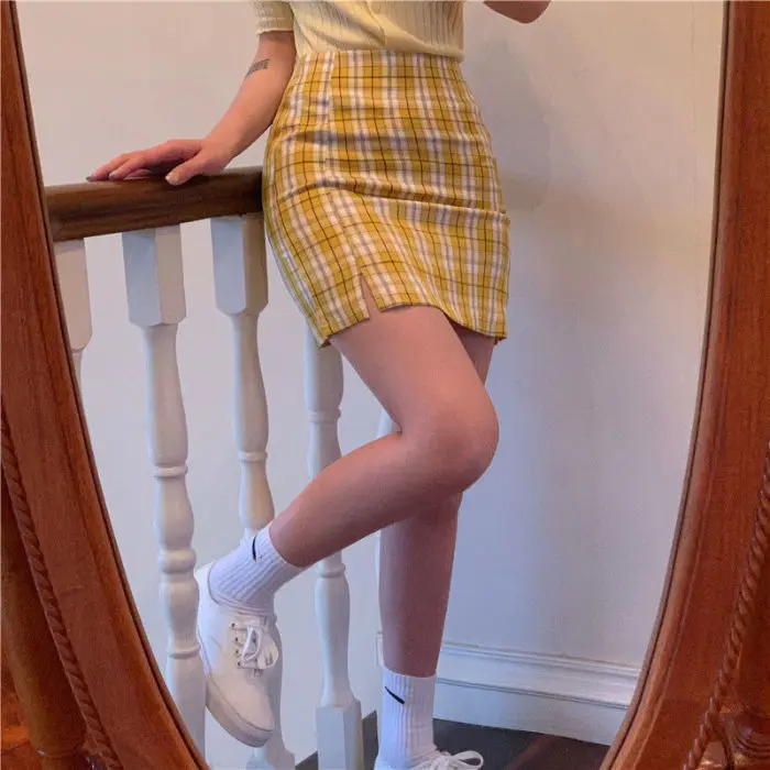 

Spring and summer net Hong Kong style skirt for Korean women