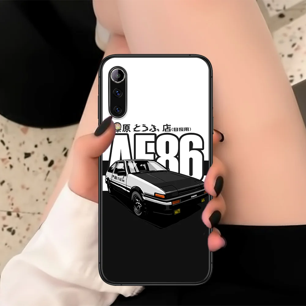 

Initial D AE86 Anime Phone Case For XIAOMI Redmi K 3 4 5 6 7 8 9 10 20 30 A X Pro Ultra Black black Waterproof Pretty Bumper