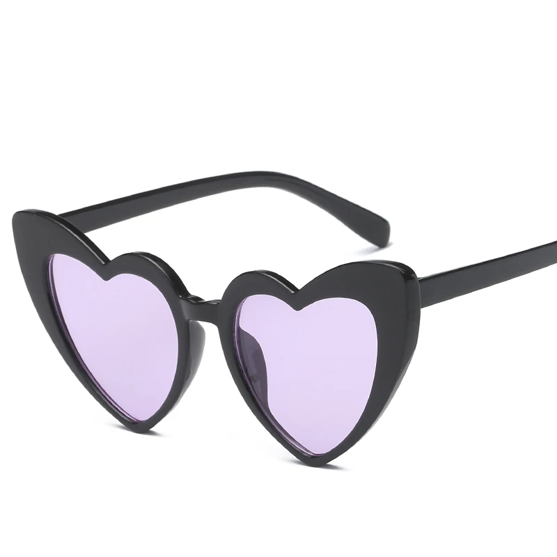 Солнцезащитные очки в форме сердца женские брендовые дизайнерские