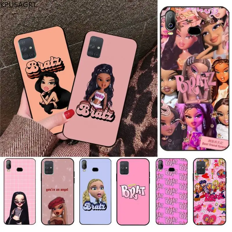 

fashion lovely Doll Bratz Customer Phone Case For Samsung Galaxy A21S A01 A11 A31 A81 A10 A20E A30 A40 A50 A70 A80 A71 A51