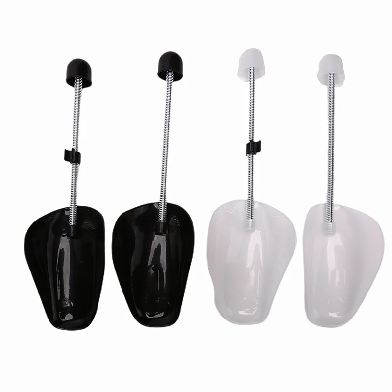 Household 1 Pairs Practical Plastic Shoe Trees Adjustable Length Shoe Trees Stretcher Boot Holder Organizers  Shoe Stretcher