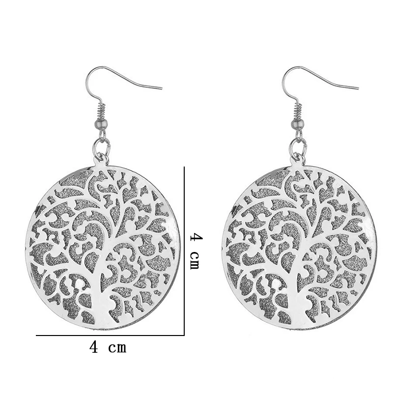 Классические серьги-подвески золотистого и серебряного цветов для женщин