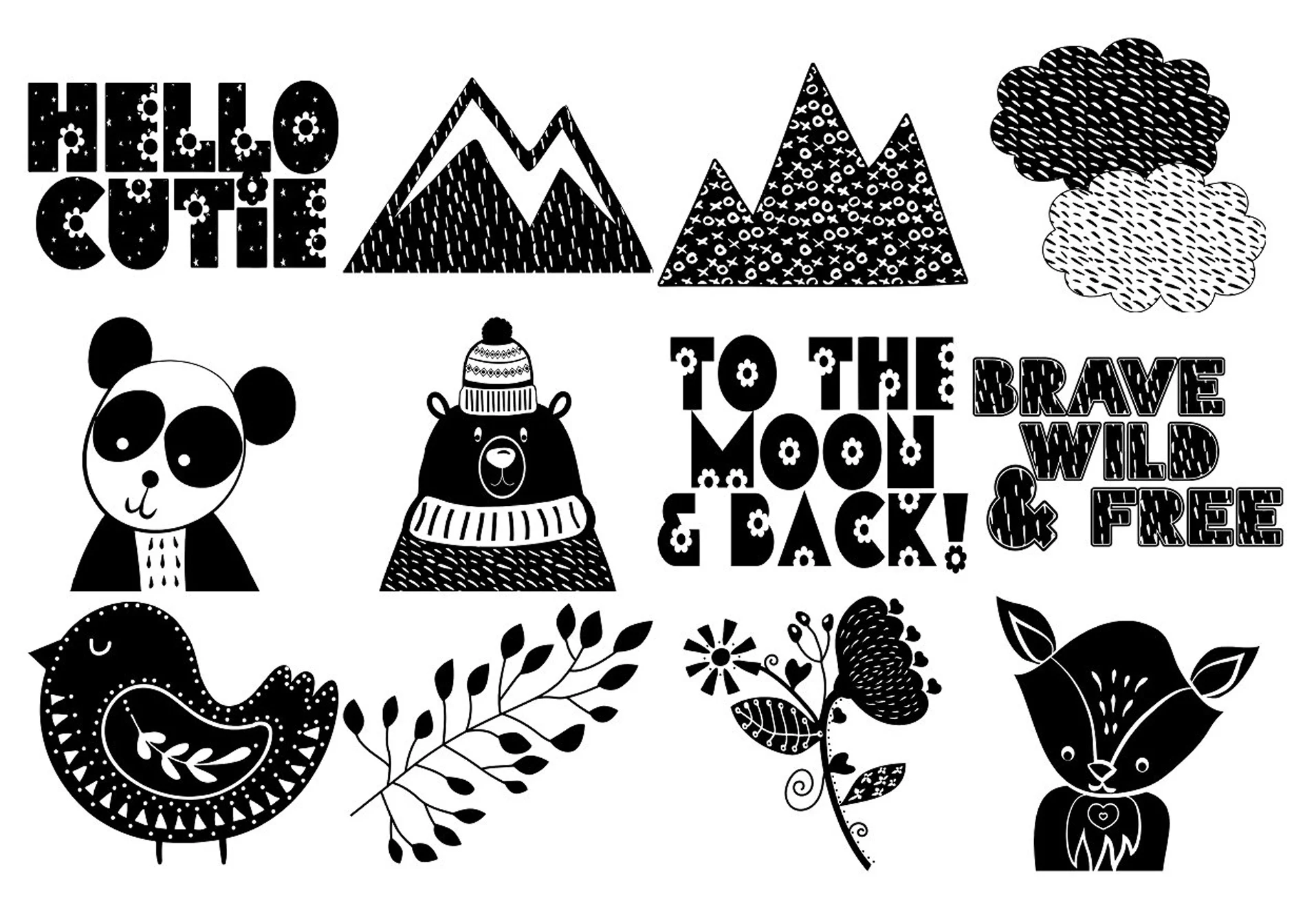 Hello cute прозрачный Штамп для DIY скрапбукинга/открыток/Детские Рождественские