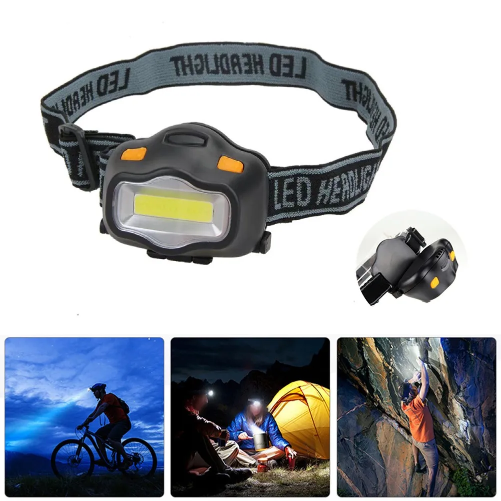 

Налобный фонарь, водонепроницаемый супер яркий фонарь с COB матрицей, уличный фонарь для экстренных ситуаций, инструмент для кемпинга