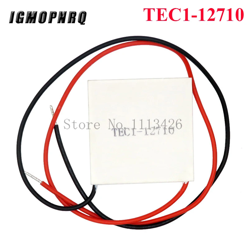 TEC1-12706 12703 12704 12705 12708 12709 12710 12712 12715 Термоэлектрический охладитель Пельтье 40*40 мм 12V Пельтье Elemente модуль - Цвет: TEC1-12710