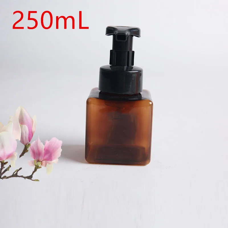 1PCS 250ML 300 мл пустые Пластик путешествия Пенообразователь для мытья рук насос распределителя пены пенясь бутылка жидкости для геля для душа, пены для путешествий - Цвет: 1PCS 250ML