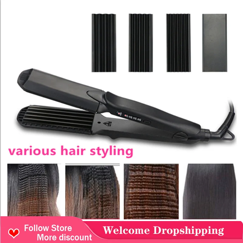 

4 в 1, щипцы для выпрямления волос и завивки волос