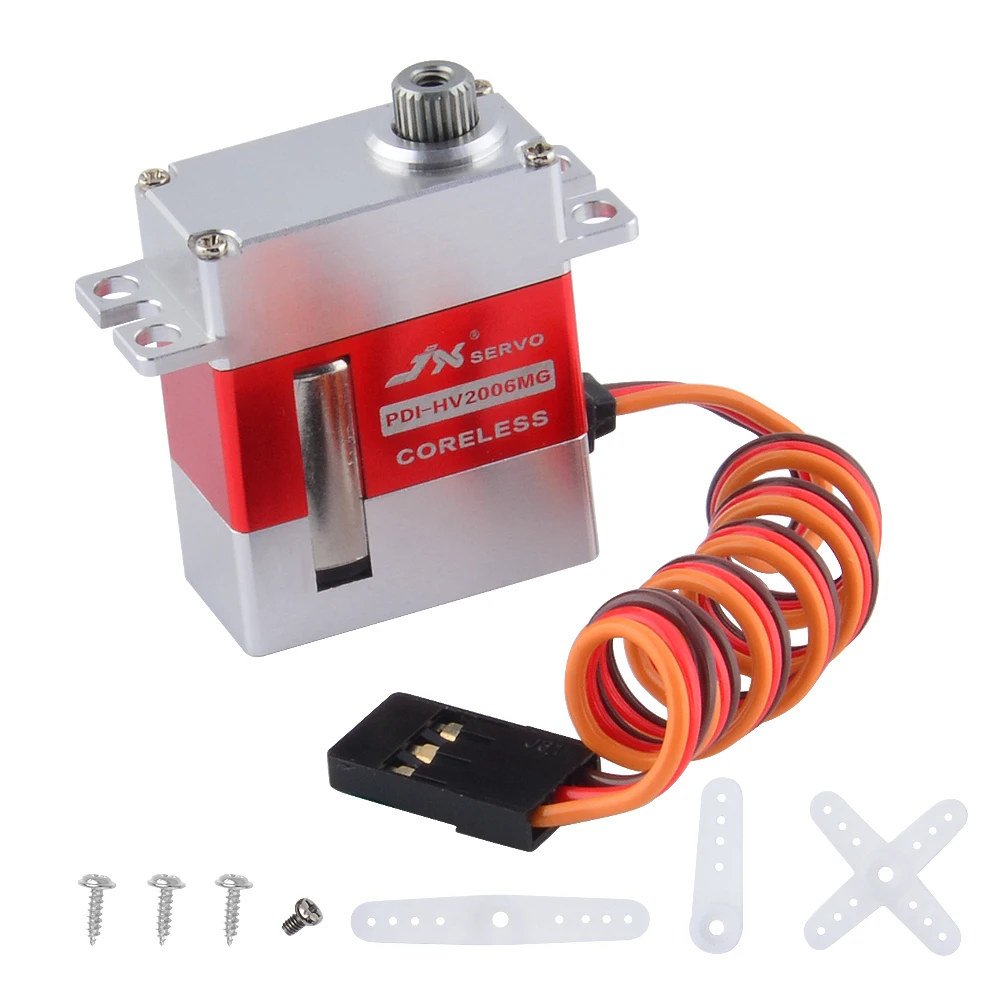 JX Servo PDI-HV2006MG 6,2 кг металлическая Шестерни полный ЧПУ тигельные высокой цифровой сервопривод для 500 класс Хели хвост и перекоса