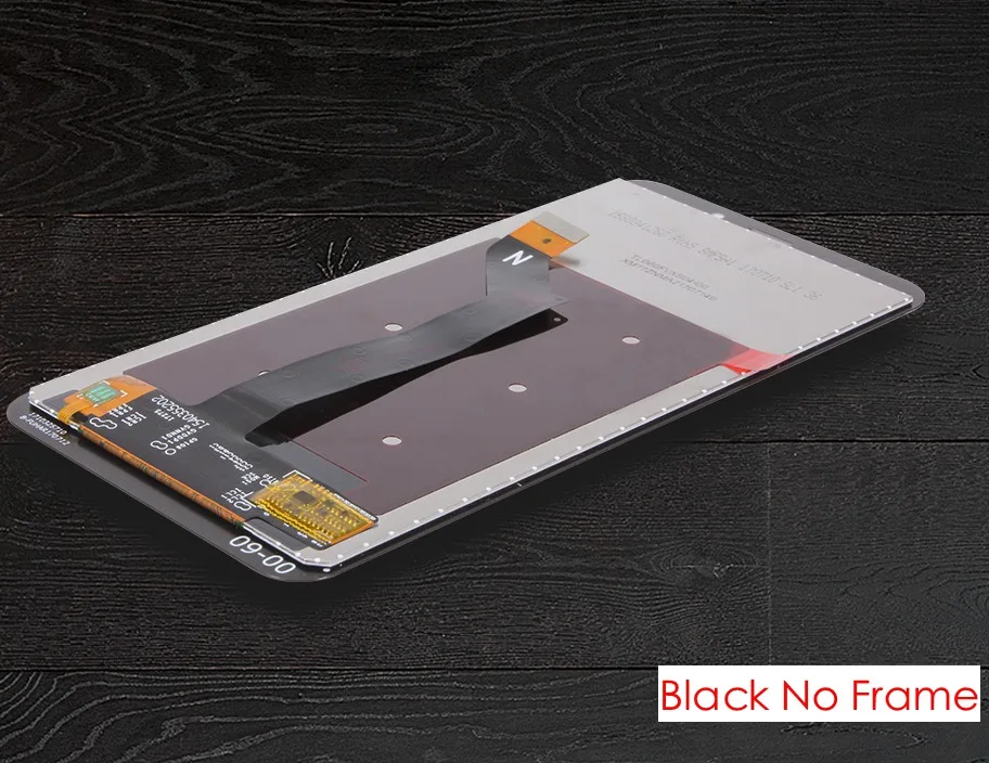 Black No Frame Для Redmi 5 Plus ЖК-дисплей+ рамка для Xiaomi Redmi Note 5 ЖК-экран Global 10 сенсорный экран Запасные части - Цвет: Black No Frame