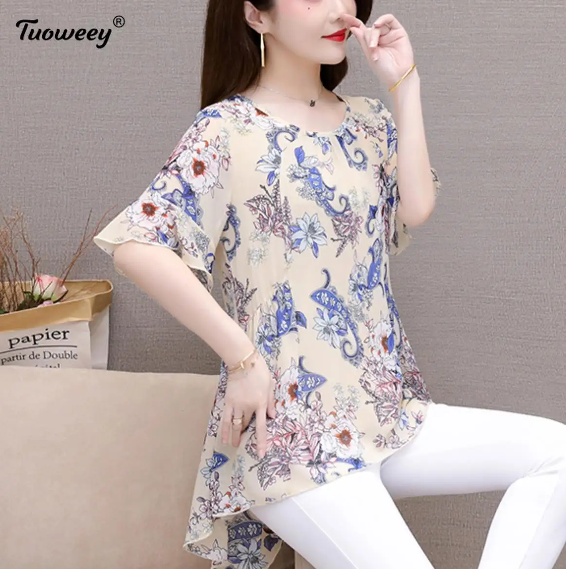 

Полосатая шифоновая женская блузка, рубашка, Женские топы и блузки с длинным рукавом, модная женская блузка 2021, OL Блузка, Blusas Feminina