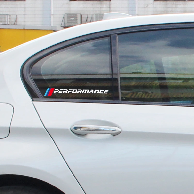 1 пара автомобильных наклеек M Performance боковое крыло заднее для BMW 2 3 4 5 F20 E90 E39 F10 X5 X6 M5