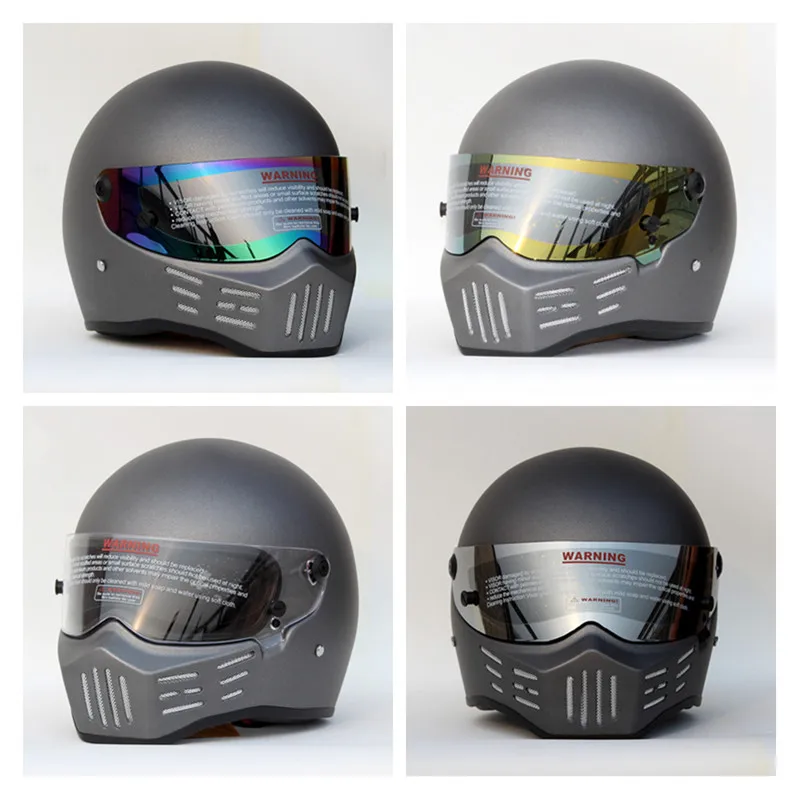 Мотоциклетный шлем из стеклопластика матовая защитная оболочка подходит для