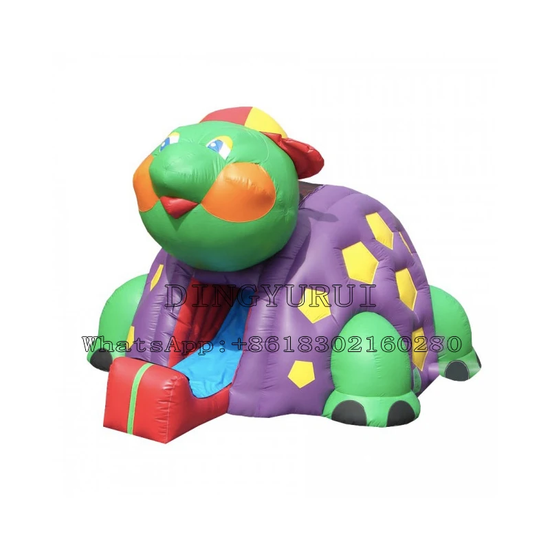 

Inflatable Slide Tortoise Turtle Design With Inflatable Bounce House Jumping Castle Slide For Children Play