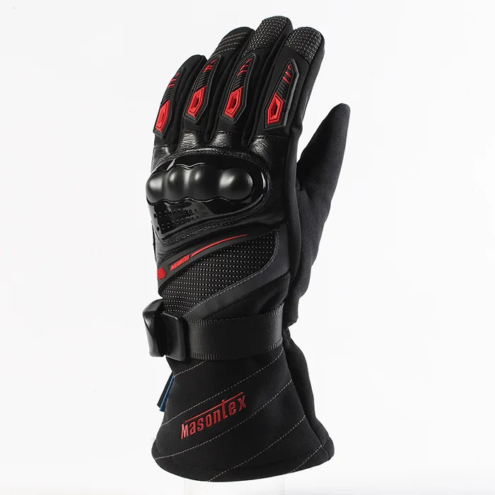 Зимние водонепроницаемые Мотоциклетные Перчатки XUEYU кожаные теплые перчатки для