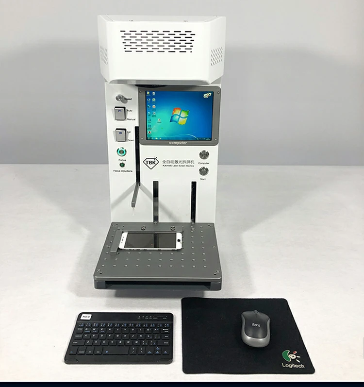 Встроенный компьютер LY TBK 958A Pro с автофокусом ЖК-дисплей волоконный лазер