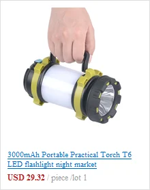 Налобный фонарь яркий люмен 4* XM-L T6+ 2* COB+ 2* красный светодиодный налобный фонарь с зарядным устройством