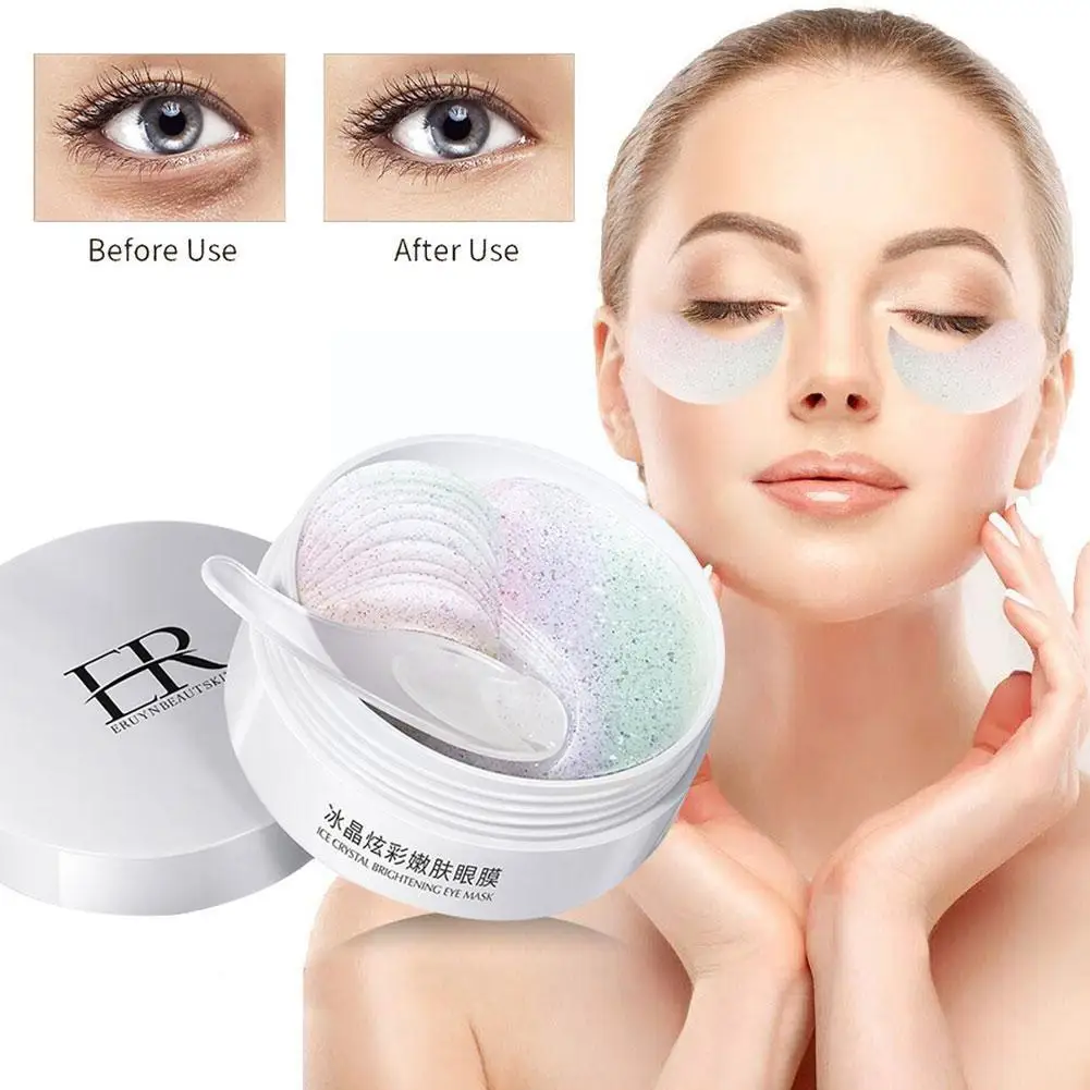 

30 Pairs Eye Patches Mask Under Eye Collagen Face Skin Acid Care Skin Hyaluronic Care Beauty Anti-Wrinkle Care Gel G9D3