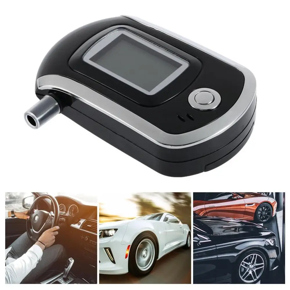 Профессиональный цифровой анализатор дыхания 5 шт. с большим цифровым