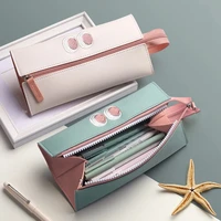 1 pcs cute large capacity pencil case personlity creative pen bag stationery box student supplies