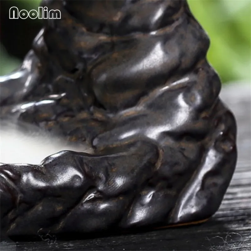 Керамическая подставка для курильницы с золотистой лошадью креативная в форме