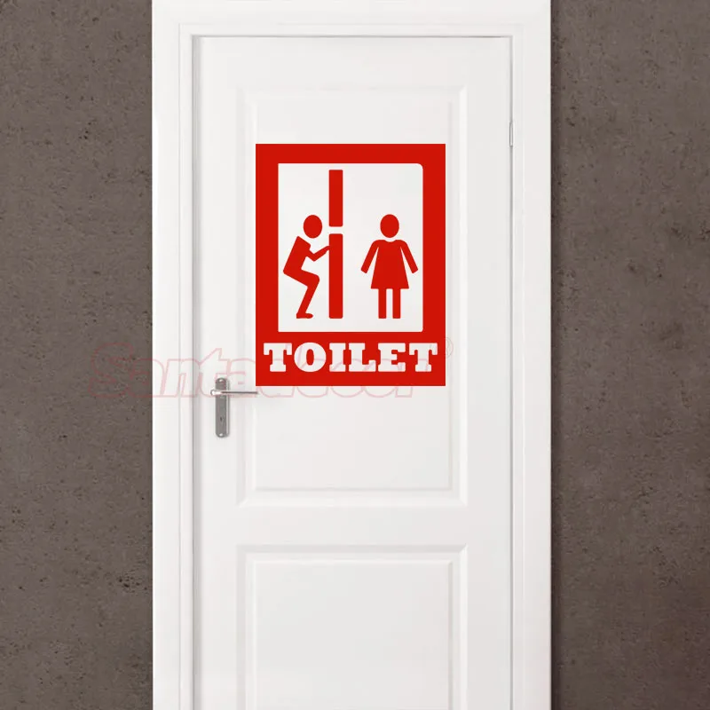 Наклейка на стену унитаза 24 х30 см|Наклейки стену| |