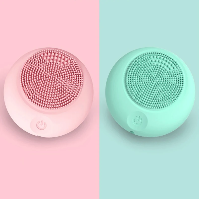 Электрическая силиконовая Очищающая щетка для удаления черных точек