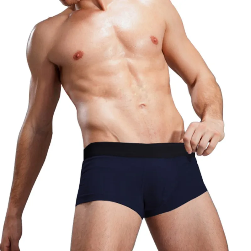 Нормальный Размеры Для мужчин нижнее белье Хлопковые трусы плотные Боксеры