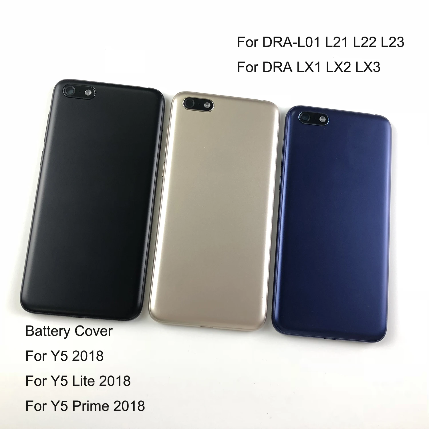 Оригинальная Крышка батарейного отсека для Huawei Y5 Lite Prime 2018 Корпус задняя крышка +