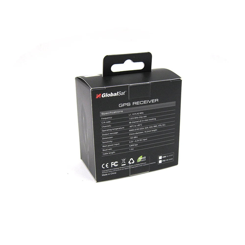 BU-353S4 GPS Receiver Wholesale Waterproof GlobalSat BU353S4 gps Cable USB interface G Mouse Magnetic | Электроника