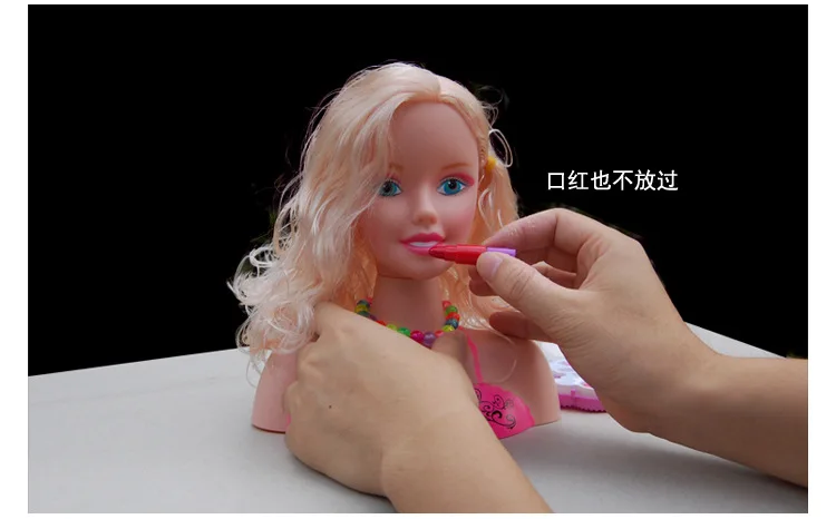 Игрушки сделай сам для девочек кукла принцессы набор косметики макияжа