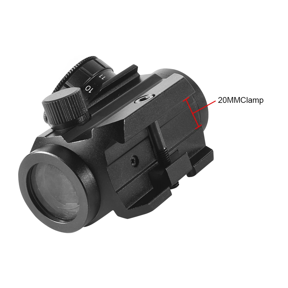 Прицел T1G Red Dot 11 скоростей голографический с рельсовым креплением 20 мм и