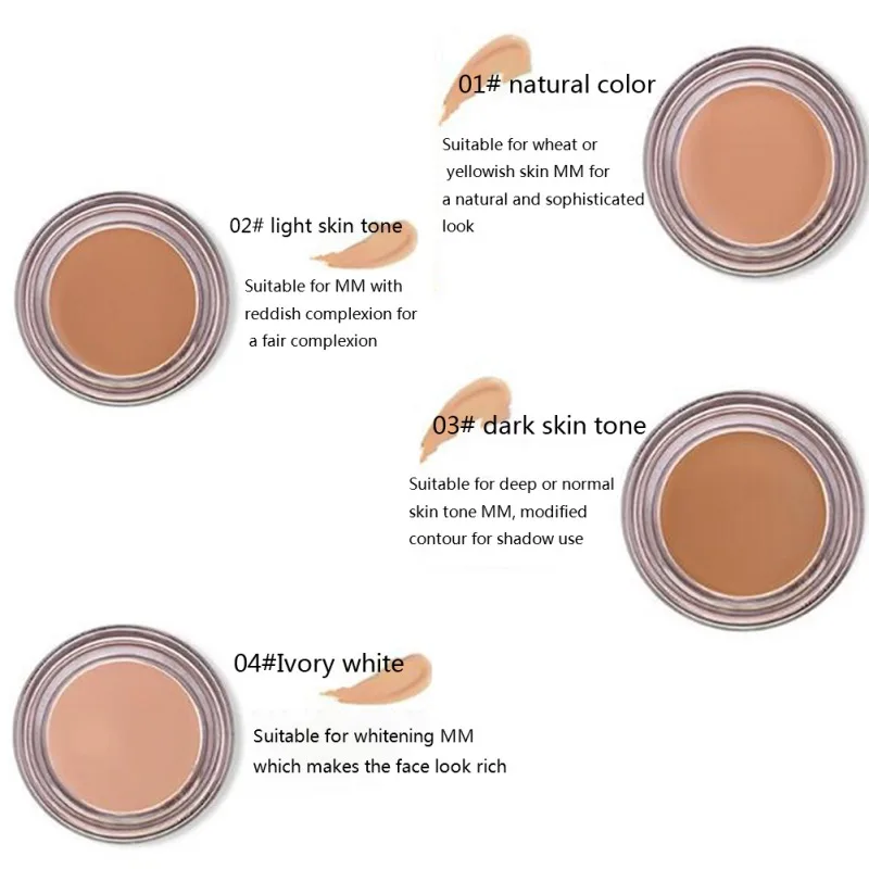 Крем консилер для лица Невидимый пор морщин покрытие поры основа маскирующего