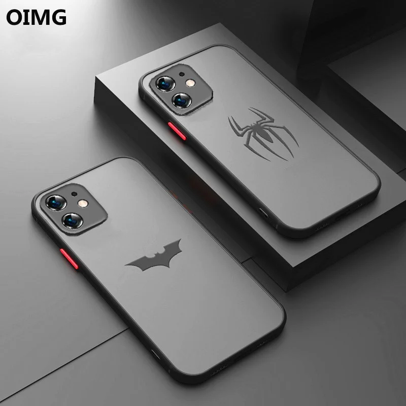 

Shockproof Armor Matte Silicone Case For iPhone 13 12 11 Pro Max Mini X XS Max XR 7 8 Plus SE 2020 SE2 Bumper Clear Cover Capa