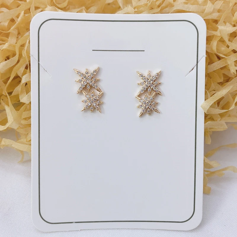 Оригинальные роскошные женские ювелирные изделия свадебные вечерние серьги с