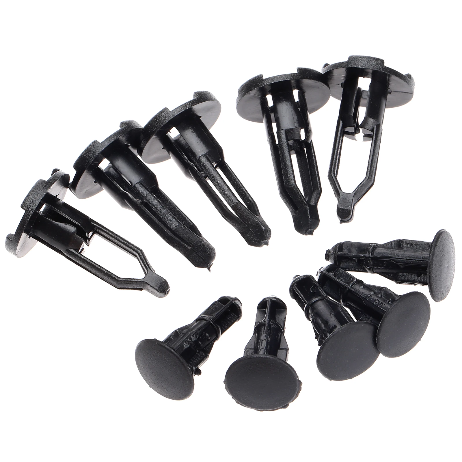 Зажимы для крышки переднего бампера нейлоновые 50 шт. фиксатор нажимного типа